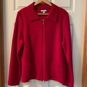 Croft & Barrow Women's Vibrant Red Cardigan